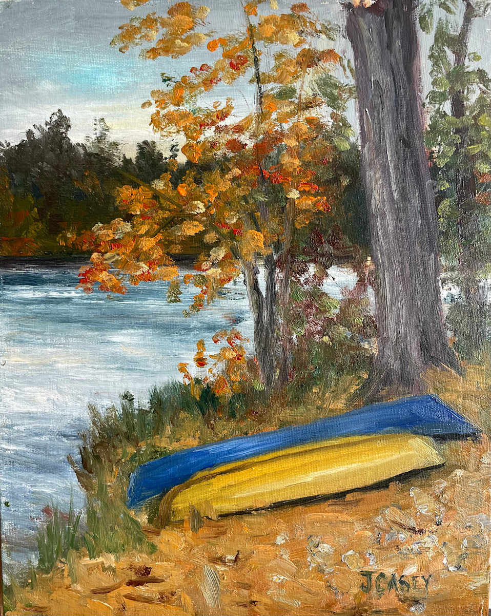 Autumn  by the Lake, Image 1.