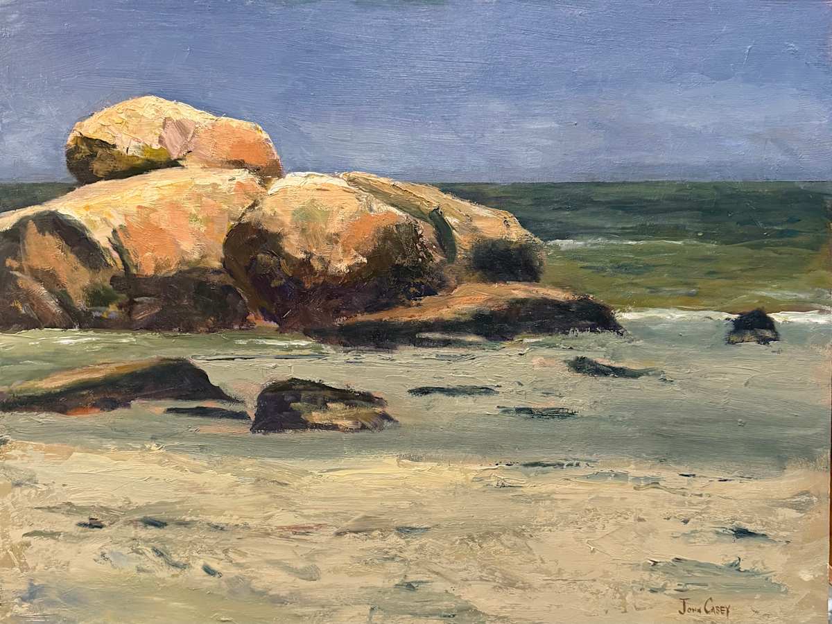 Radiance on the Rocks by John Casey 