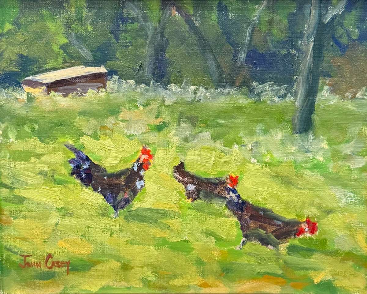 Feathered Wanderers by John Casey 