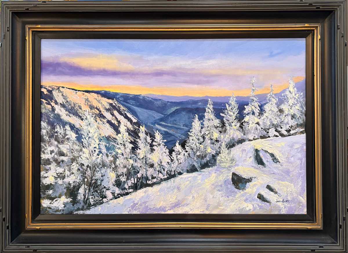 Mountain Radiance by John Casey 