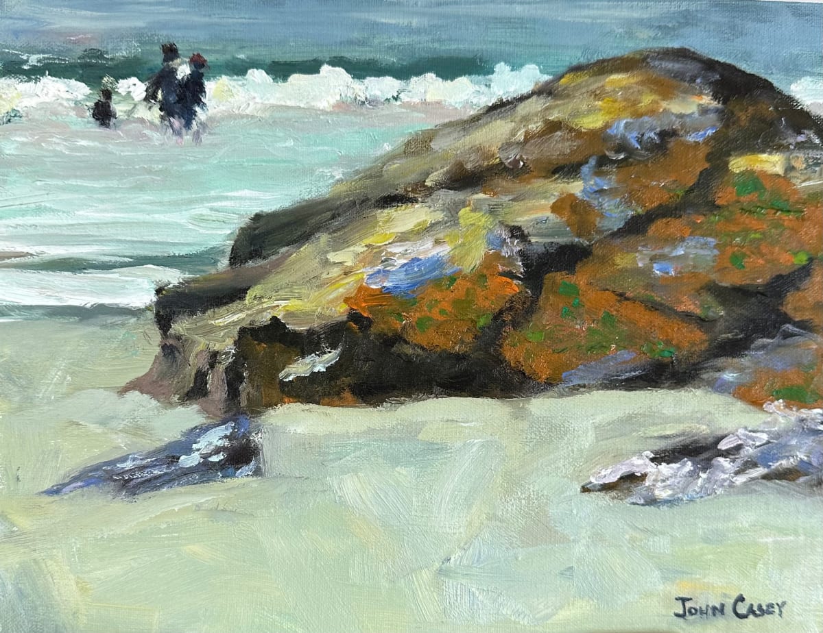 Interpretation of Edward Henry Potthat's, "Low Tide Rocks" by John Casey 