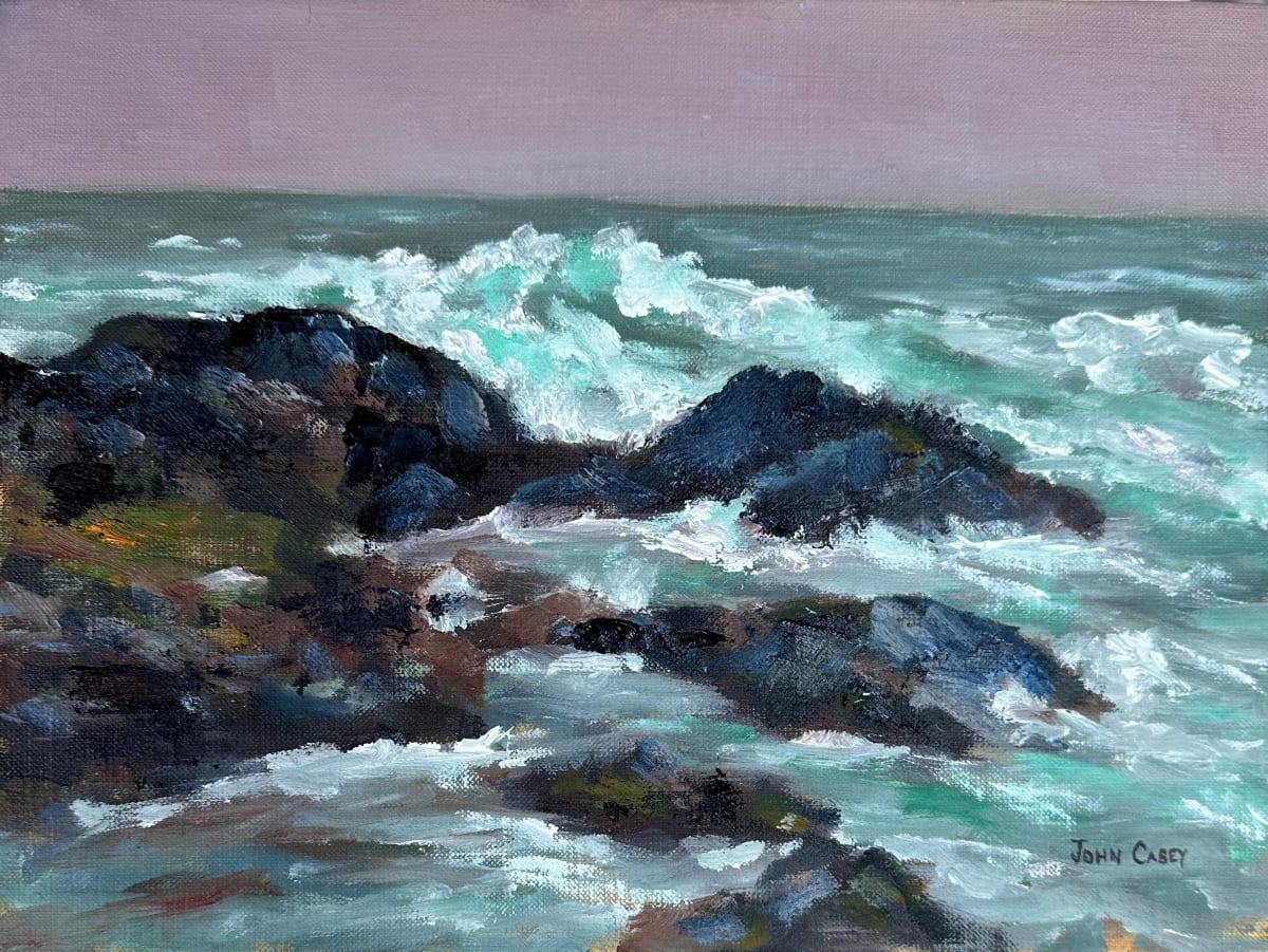 Crashing Surf by John Casey 