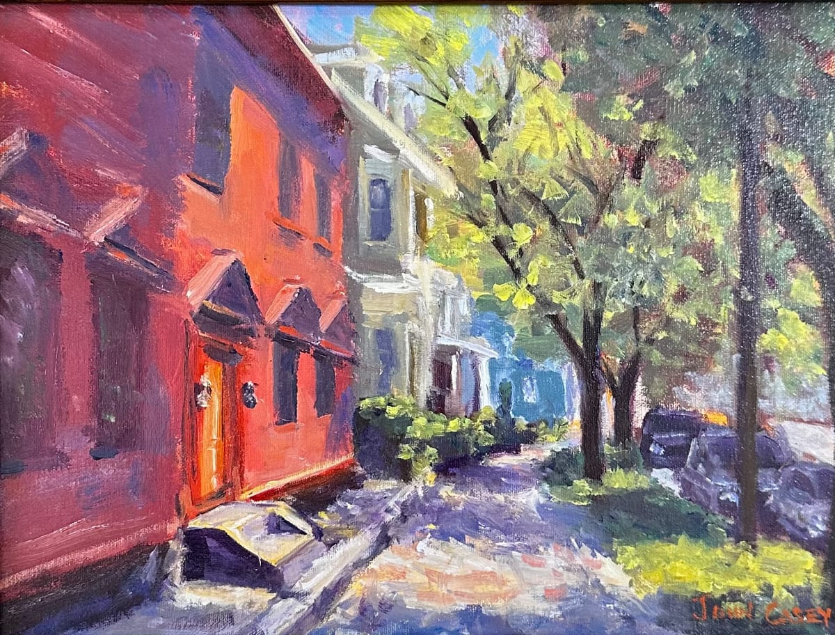 Sunlit Stroll by John Casey 