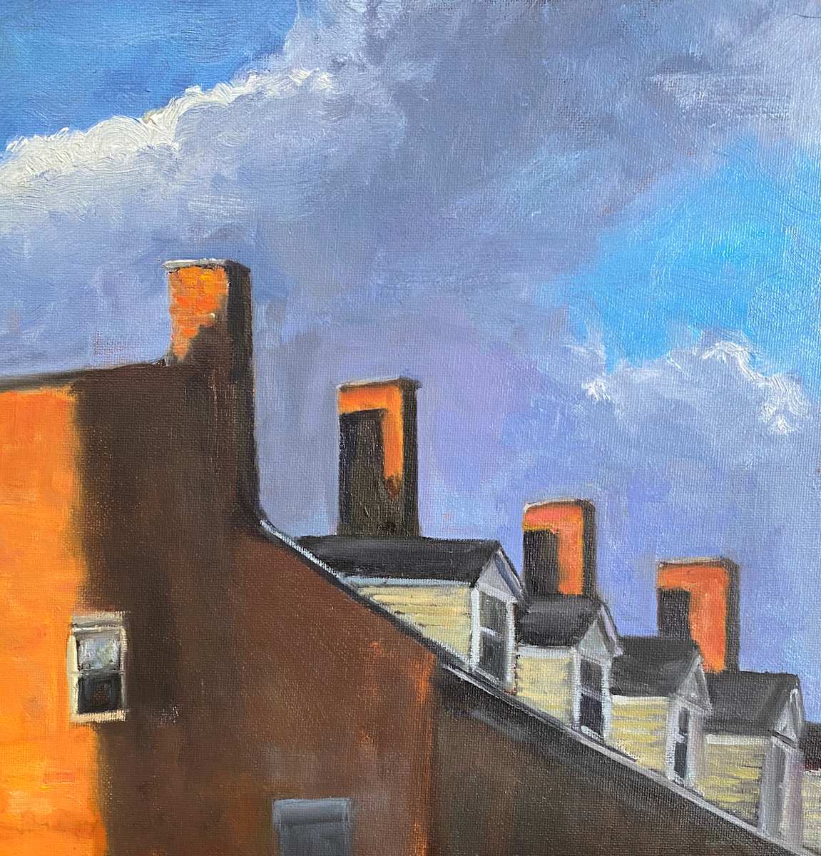Rooftop Shadows by John Casey, Image 1.