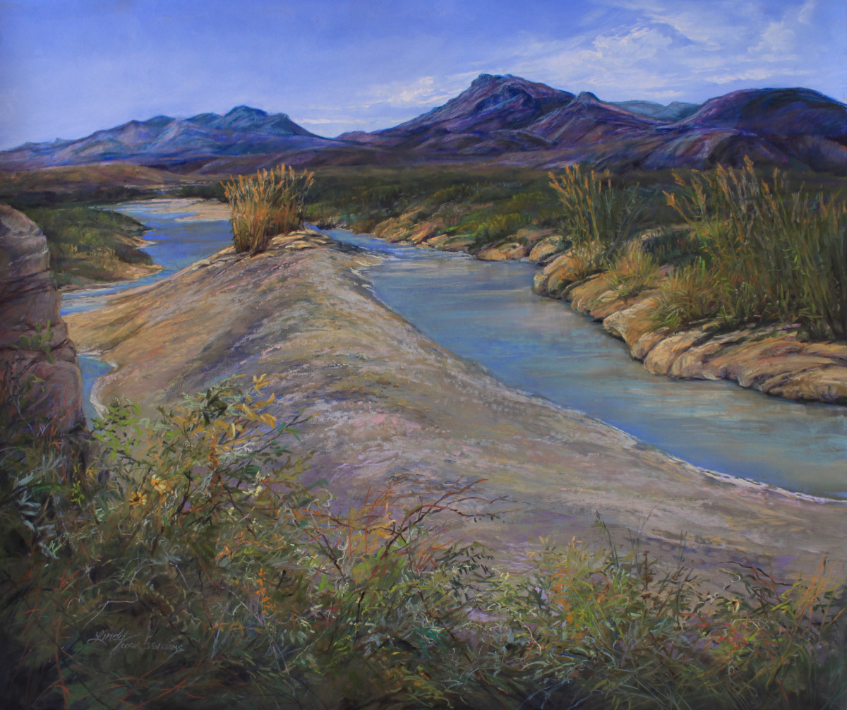 River Between the Lands by Lindy Cook Severns, Image 3.