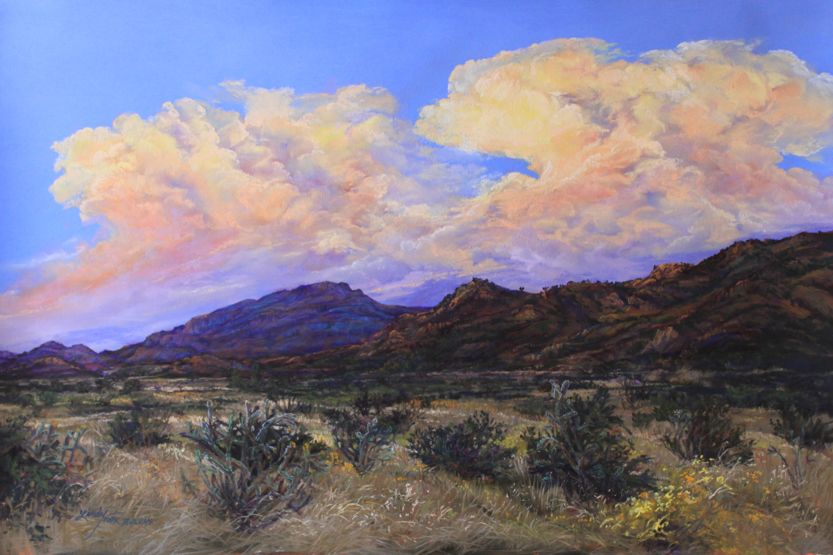 Coronation of Blue Mountain by Lindy Cook Severns 