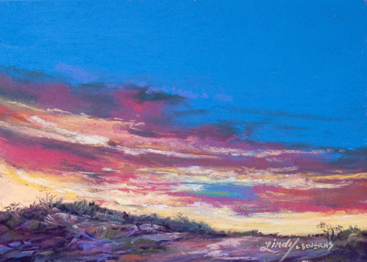 Sky Spun Color by Lindy Cook Severns 