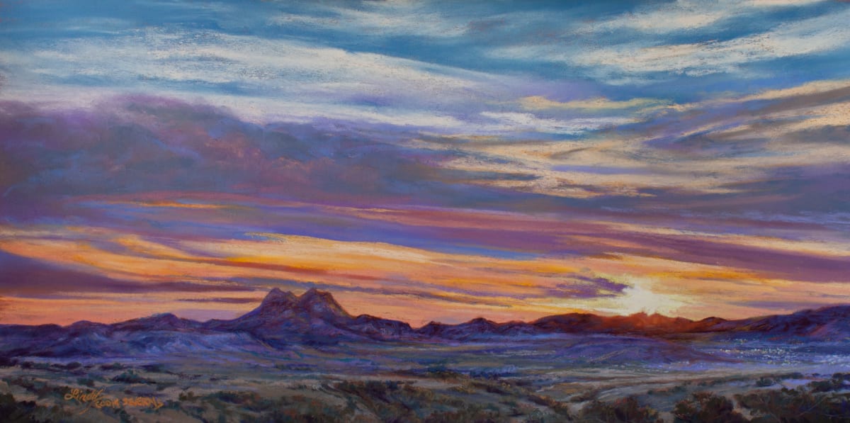 The Lights of Alpine Texas by Lindy Cook Severns, Image 1.