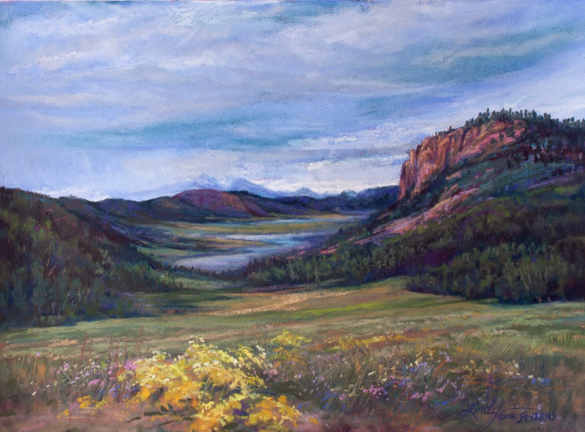 High Summer on the Rio Grande by Lindy Cook Severns, Image 1.