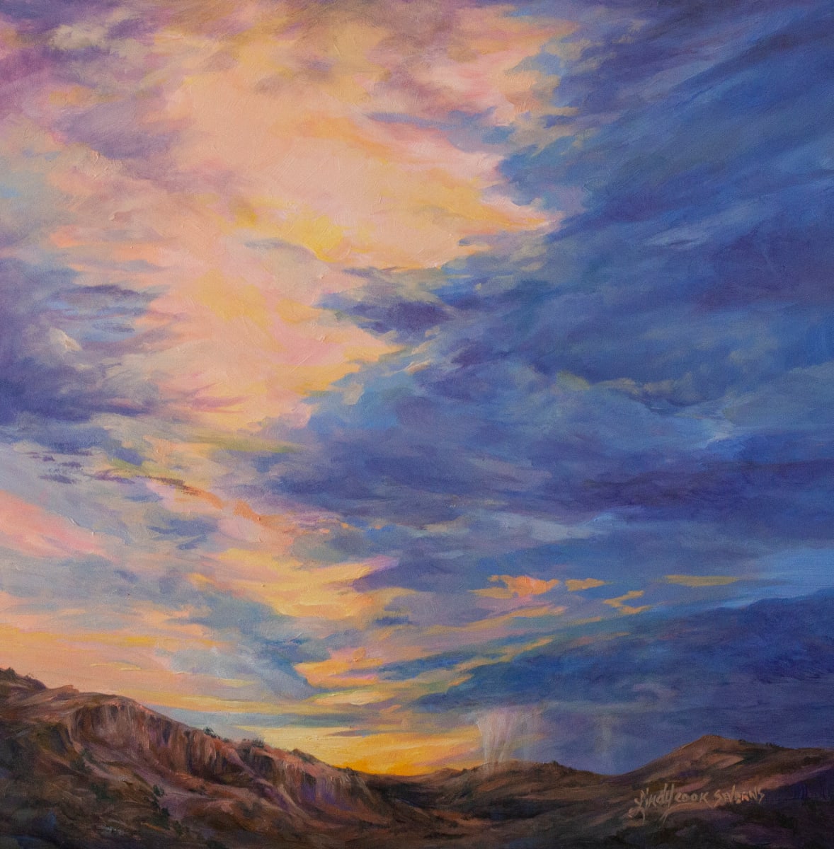 Swirling the Summer Sun by Lindy Cook Severns, Image 1.