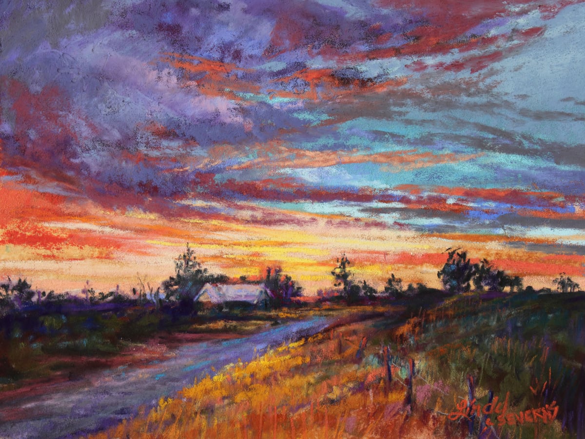 Rainwashed Evening by Lindy Cook Severns 