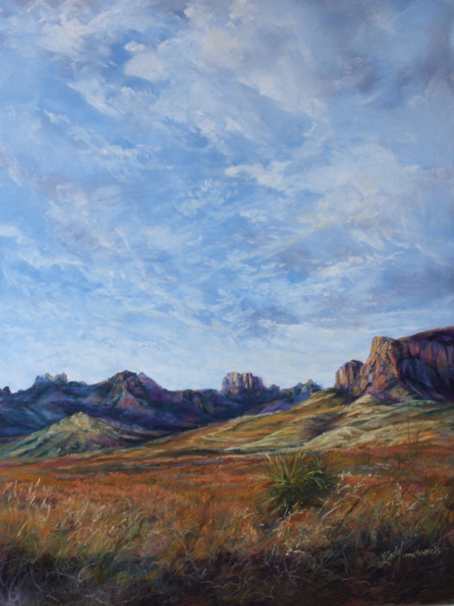 A Tapestry of Sky and Grass by Lindy Cook Severns 