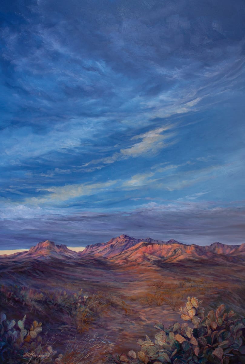 Wandering Into Sunset by Lindy Cook Severns, Image 1.