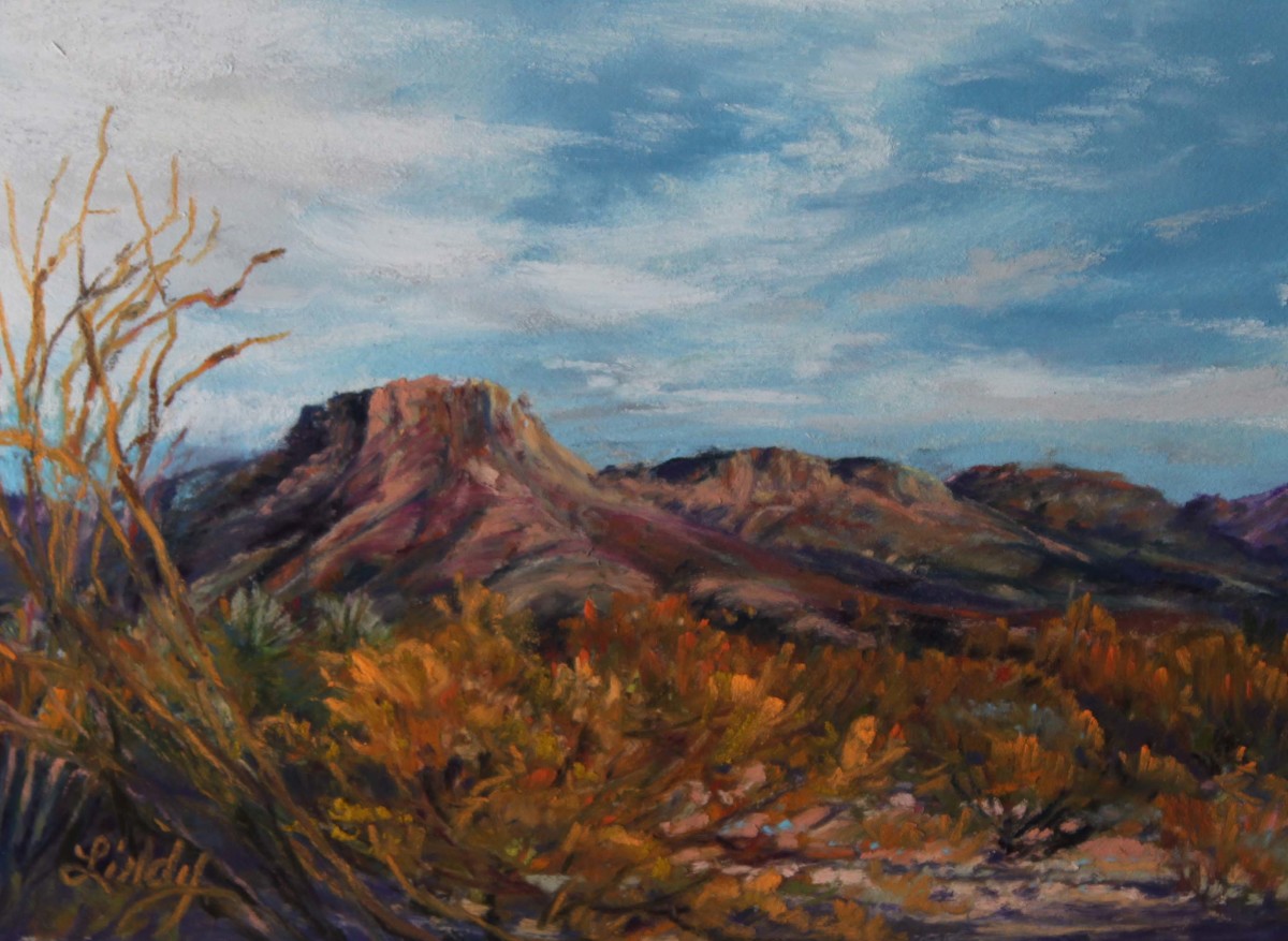 Burro Mesa January by Lindy Cook Severns, Image 1.
