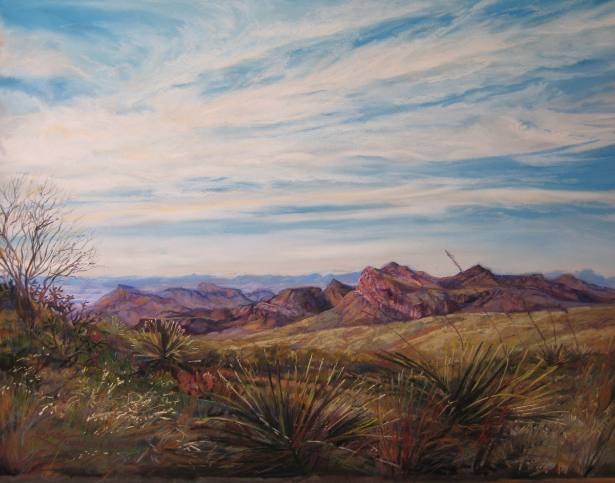 High Desert Skyline by Lindy Cook Severns 