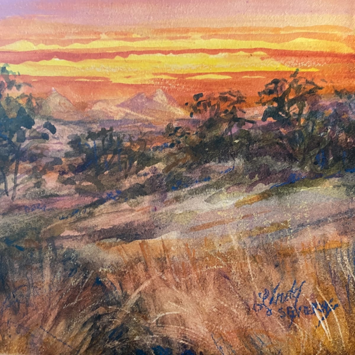 Opening The Day by Lindy Cook Severns, Image 1.