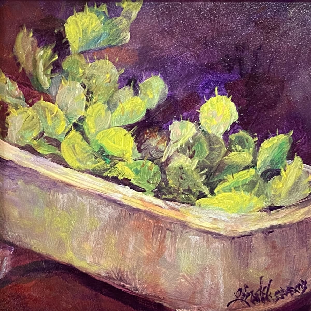 A Saturday Bath in West Texas by Lindy Cook Severns, Image 1.