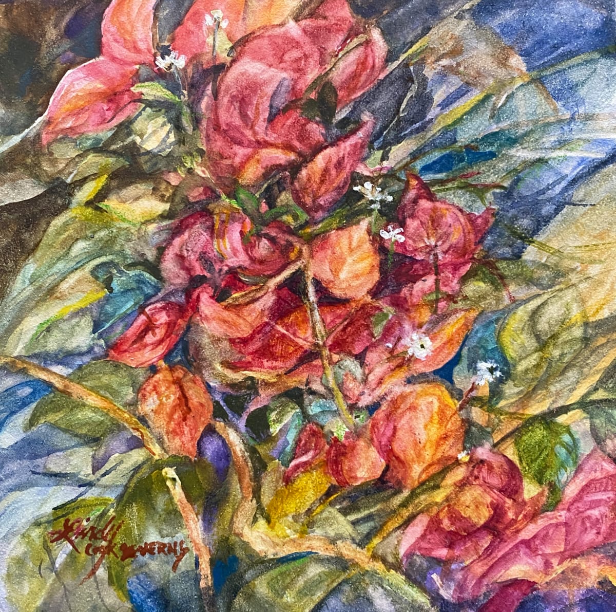 Bougainvillea by Lindy Cook Severns 
