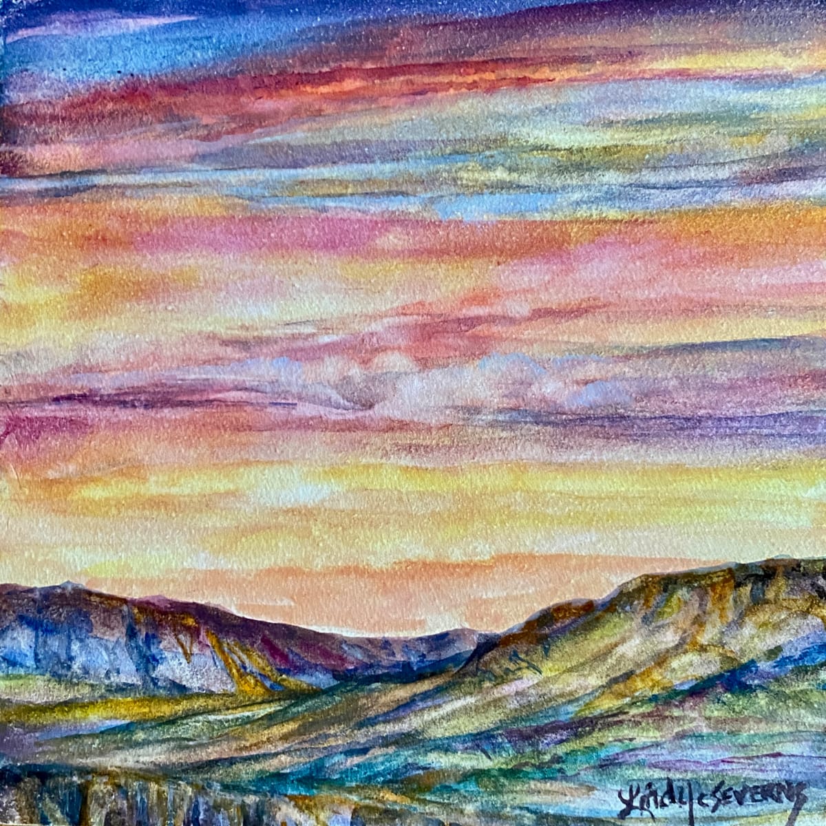 Cloud-Woven Color by Lindy Cook Severns 