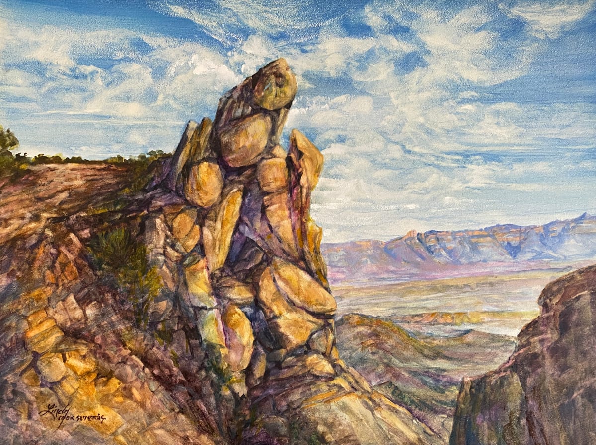 Shimmering in the Sun by Lindy Cook Severns 