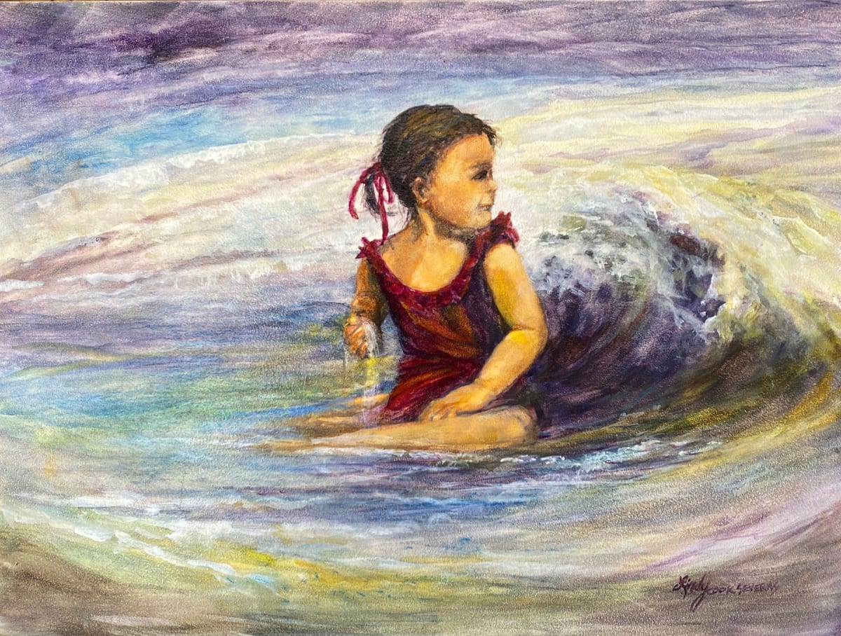 Catching A Wave by Lindy Cook Severns 