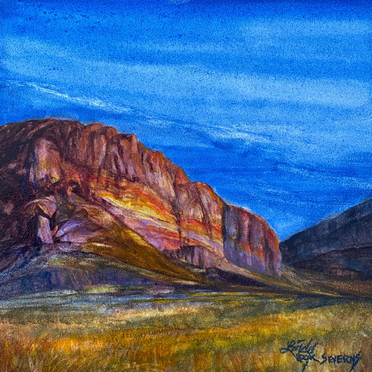 A Kiss of Color at Sunrise by Lindy Cook Severns 