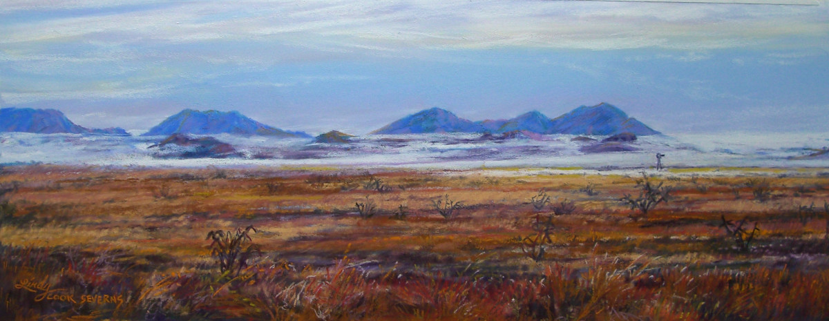 Mountains Above the Clouds by Lindy Cook Severns 