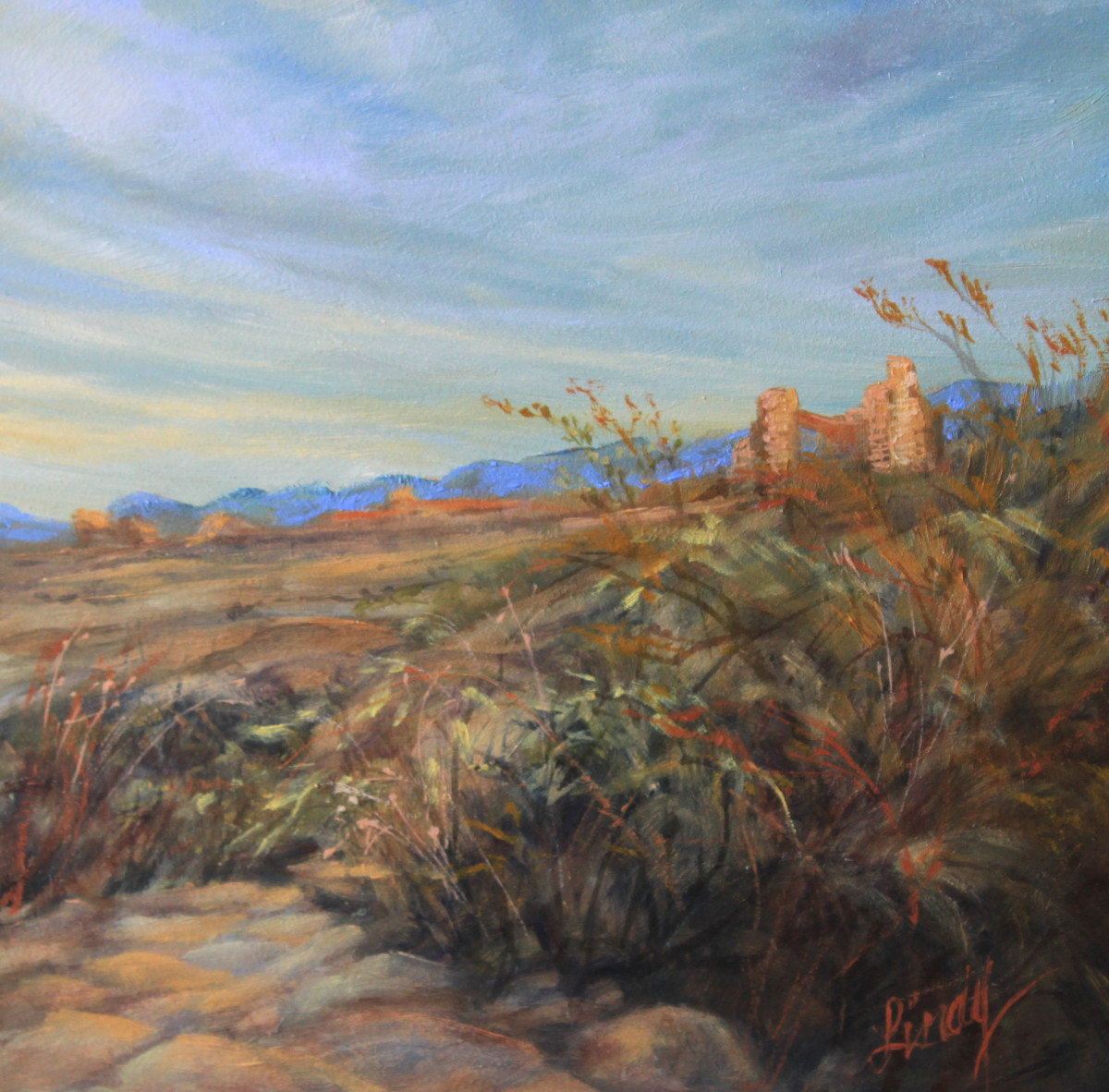 Terlingua Sunrise by Lindy Cook Severns 