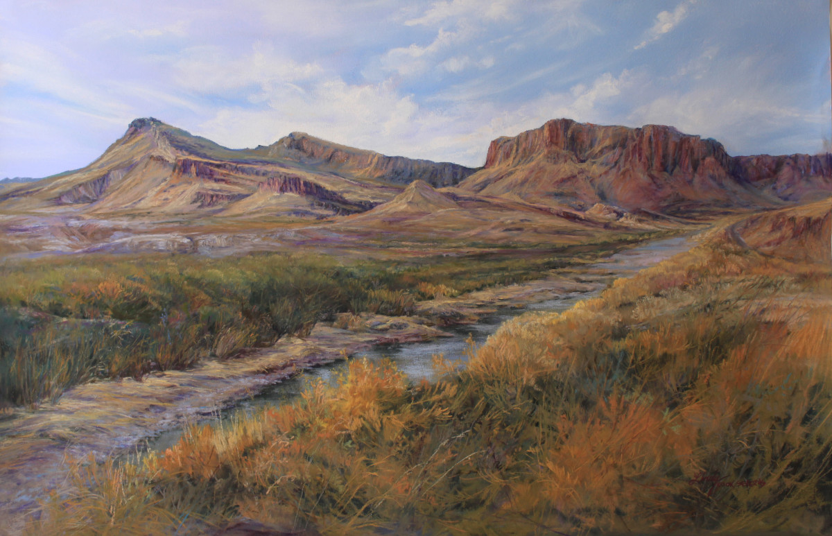 The River Road by Lindy Cook Severns 