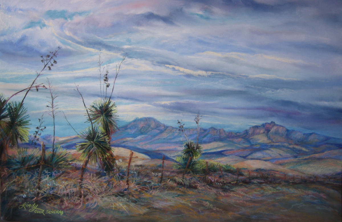 Winter Blues by Lindy Cook Severns 