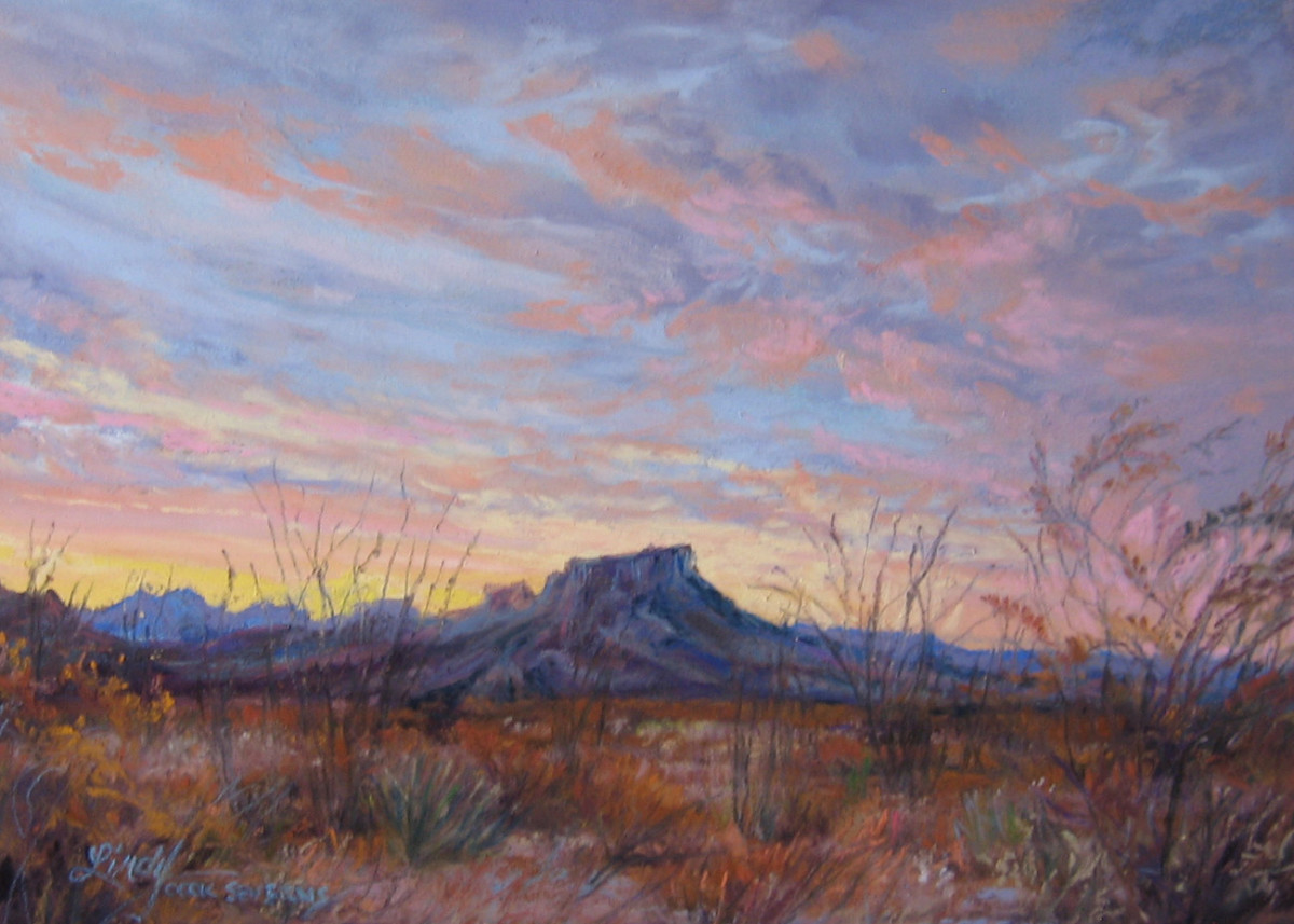 Yellow Sunrise of Texas by Lindy Cook Severns 