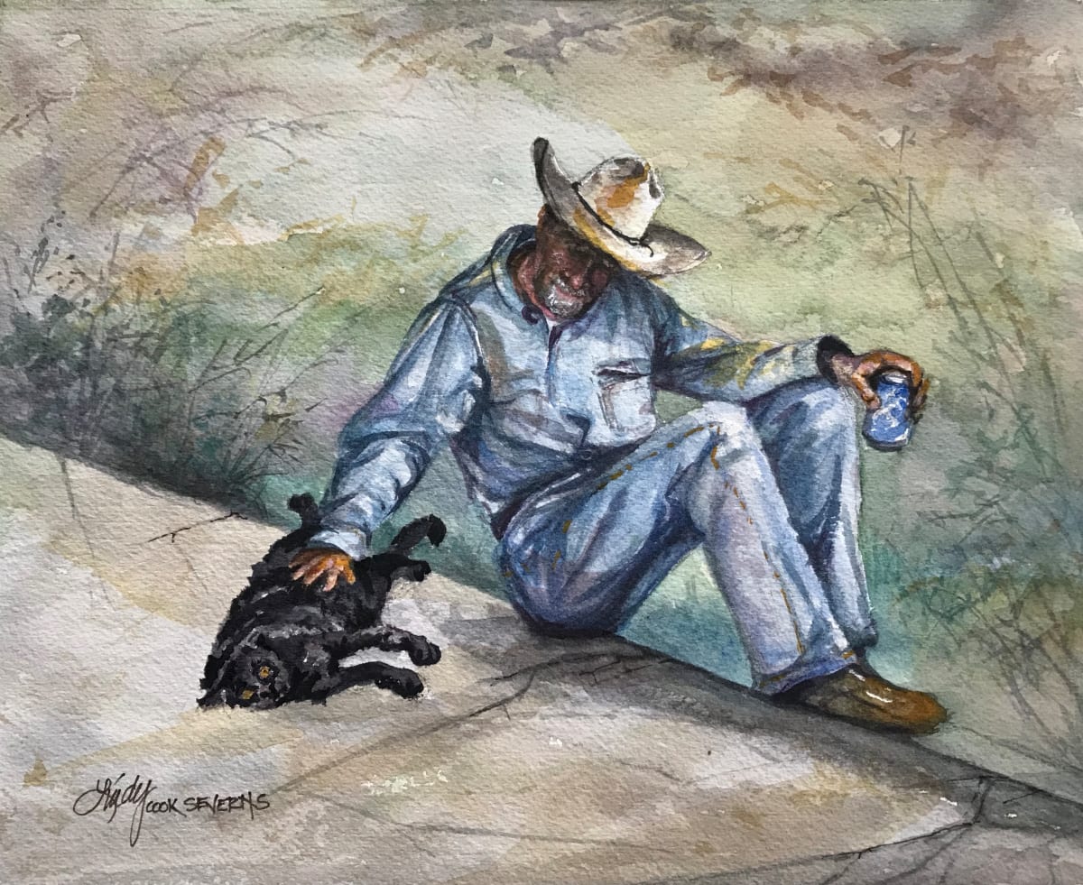 Cold Beer, Warm Heart by Lindy Cook Severns, Image 1.