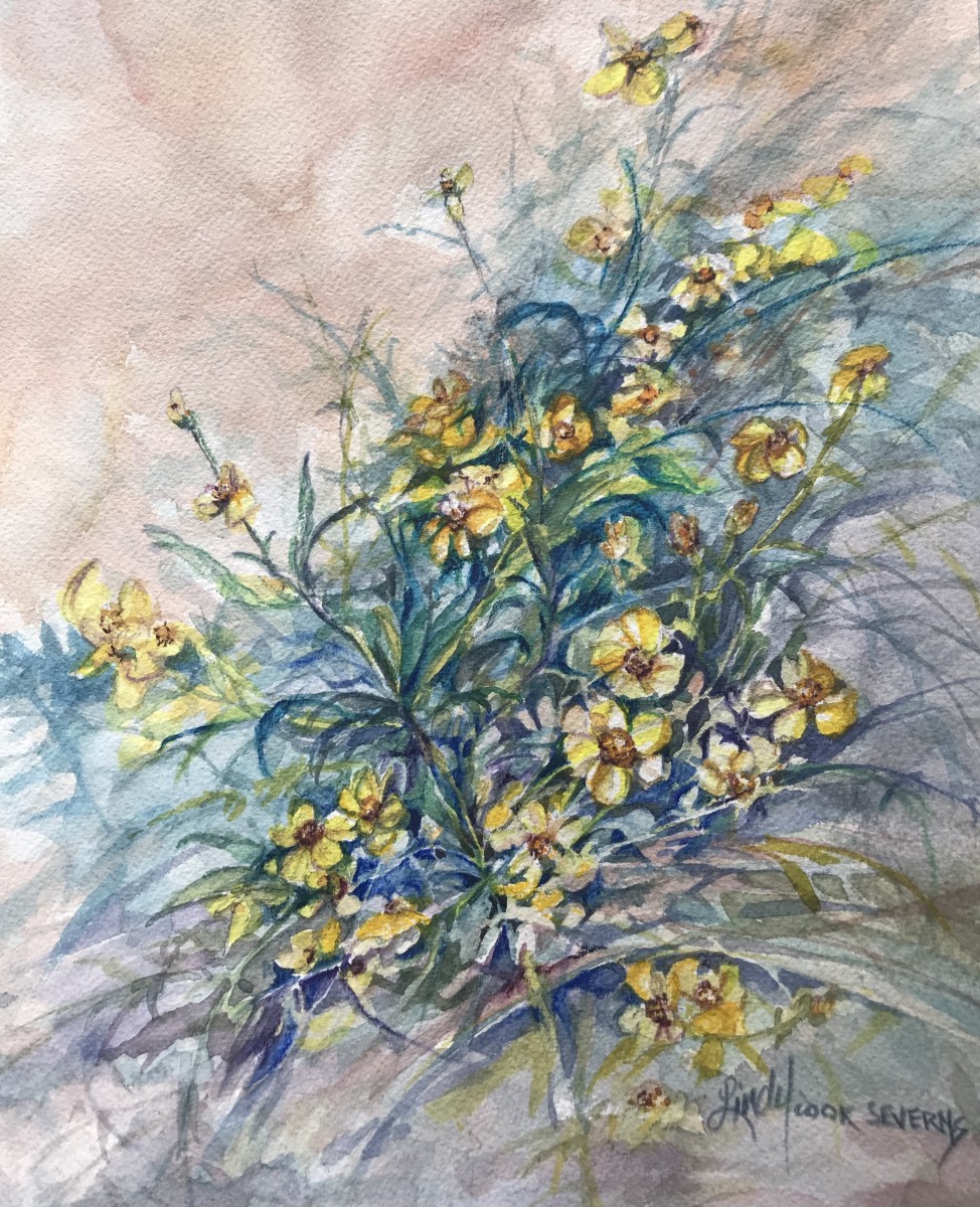 A Spray of Summer Joy by Lindy Cook Severns 