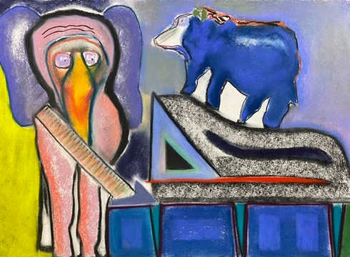 The Elephants in the Auditorium by Daniel Tucker, Image 1.