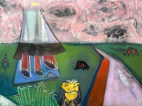 Wind Harp #6: Chewing on Feelings by Daniel Tucker, Image 1.