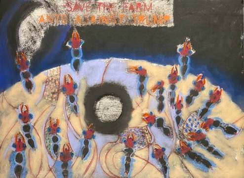 Save the Farm! Ants Against Trump by Daniel Tucker, Image 1.