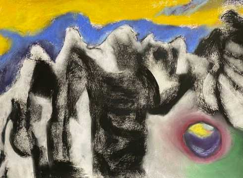 Craggy Mountains/Sky on the Bottom of the Well by Daniel Tucker, Image 1.