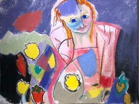 Untitled - Girl with Bow by Daniel Tucker, Image 2.