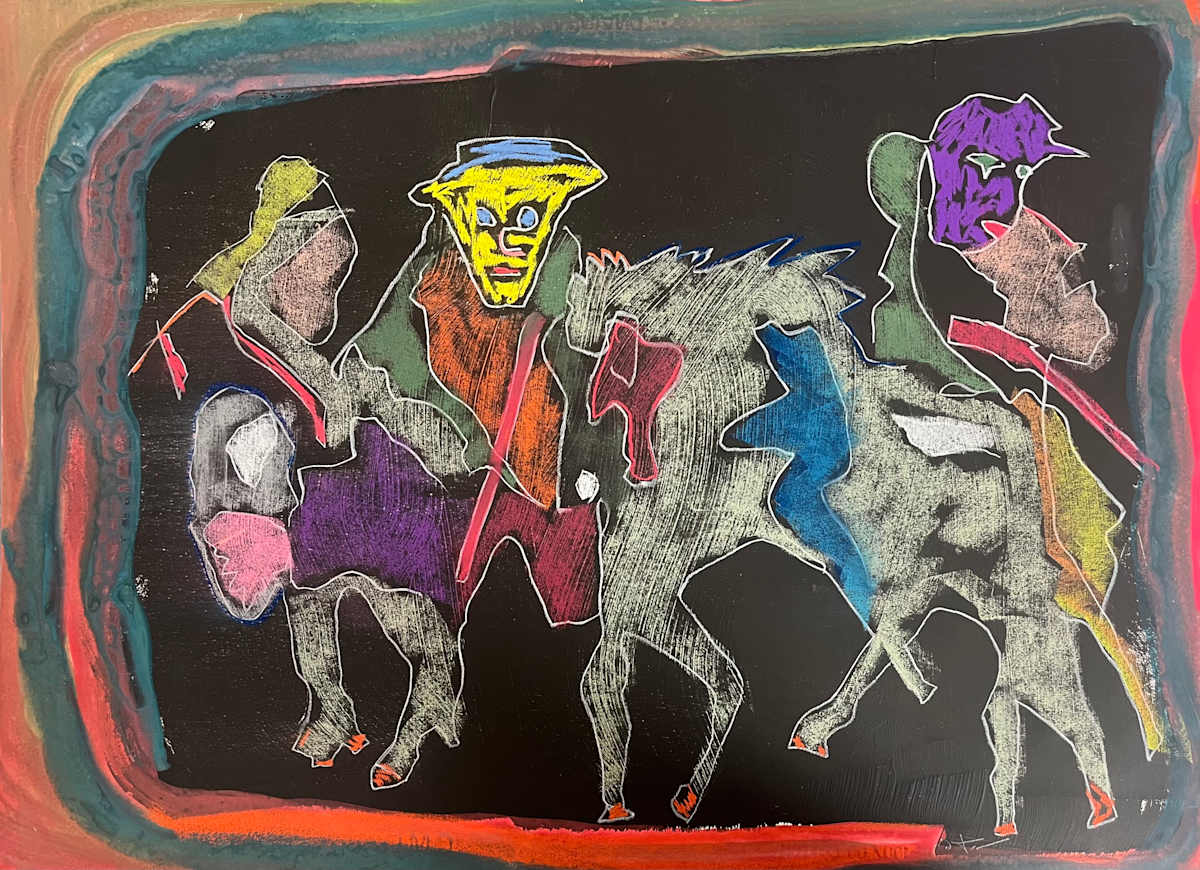 The Sad Horsemen or Desire Thwarted by Daniel Tucker, Image 8.