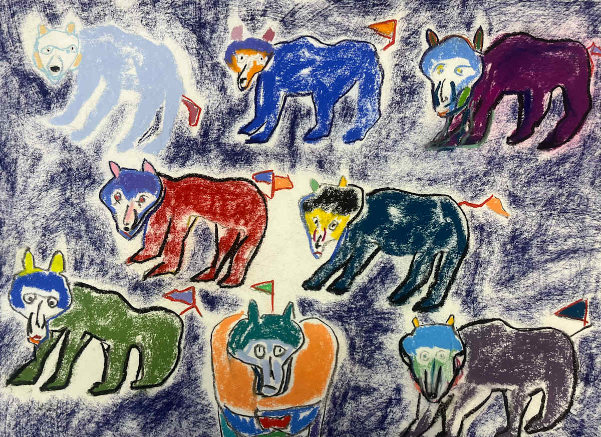 Flaggers by Daniel Tucker, Image 1.