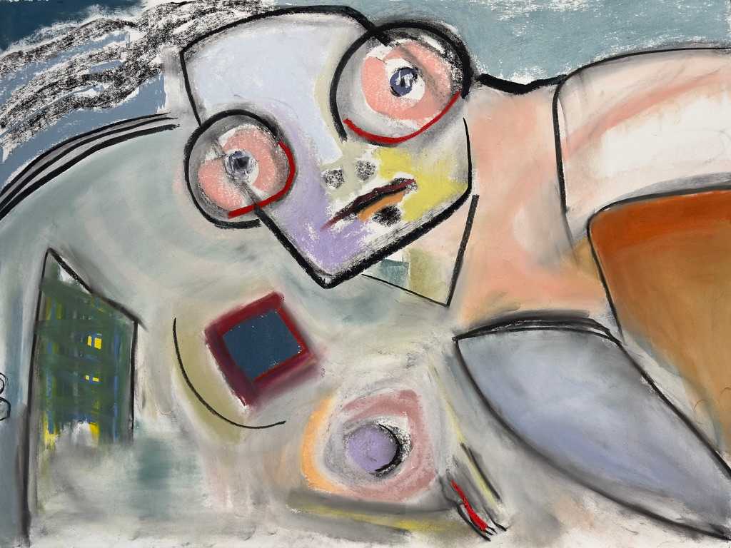 Man With Contents & Frog Eyes by Daniel Tucker, Image 1.