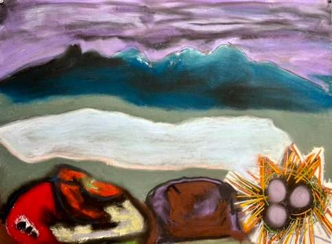 Autumnal Resting Exposed Naked by the Lake by Daniel Tucker, Image 5.