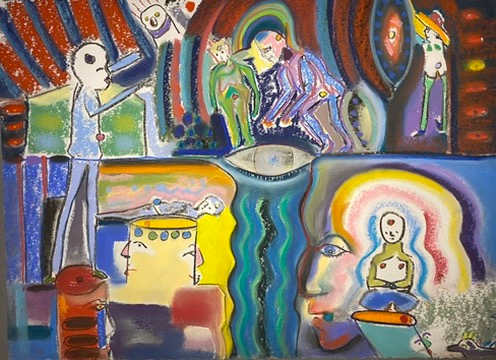 Man With Hole and Man Hole Covers by Daniel Tucker, Image 1.