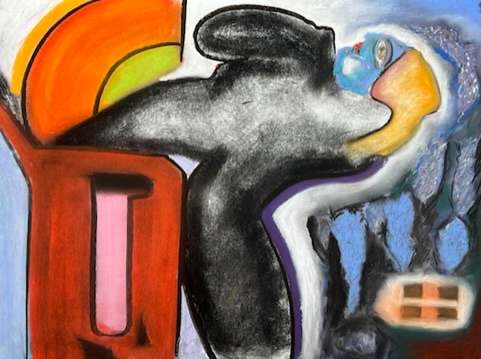 Thinking Outside the Box - With Wisteria and Band-Aids by Daniel Tucker, Image 1.