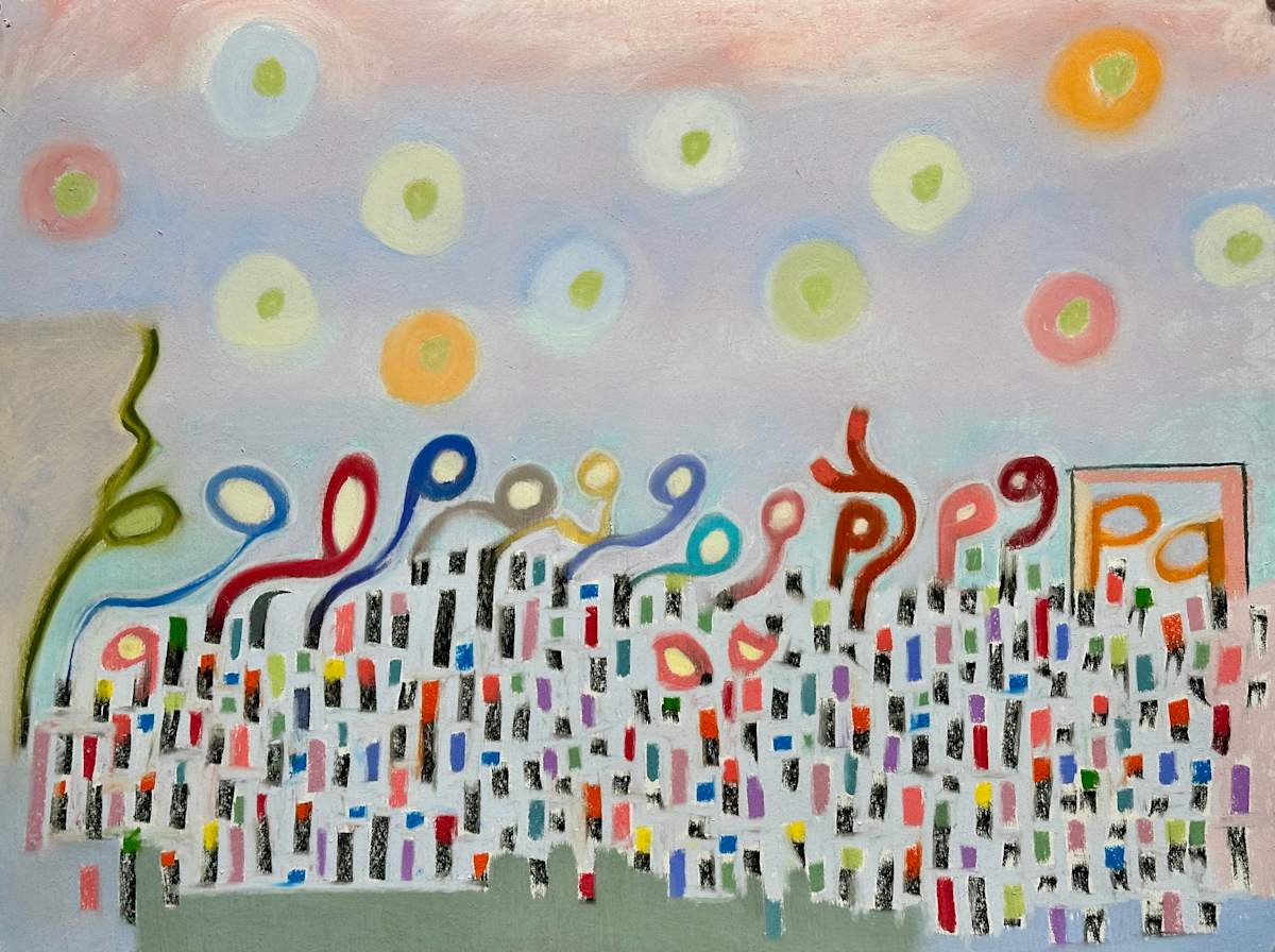 Deciphering the Rain (Minding P's & Q's) by Daniel Tucker, Image 10.