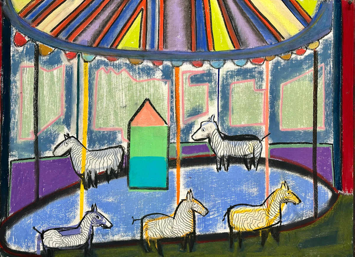 The Zebras, Tiring of All the Ups & Downs, Decide to Move by Daniel Tucker, Image 7.