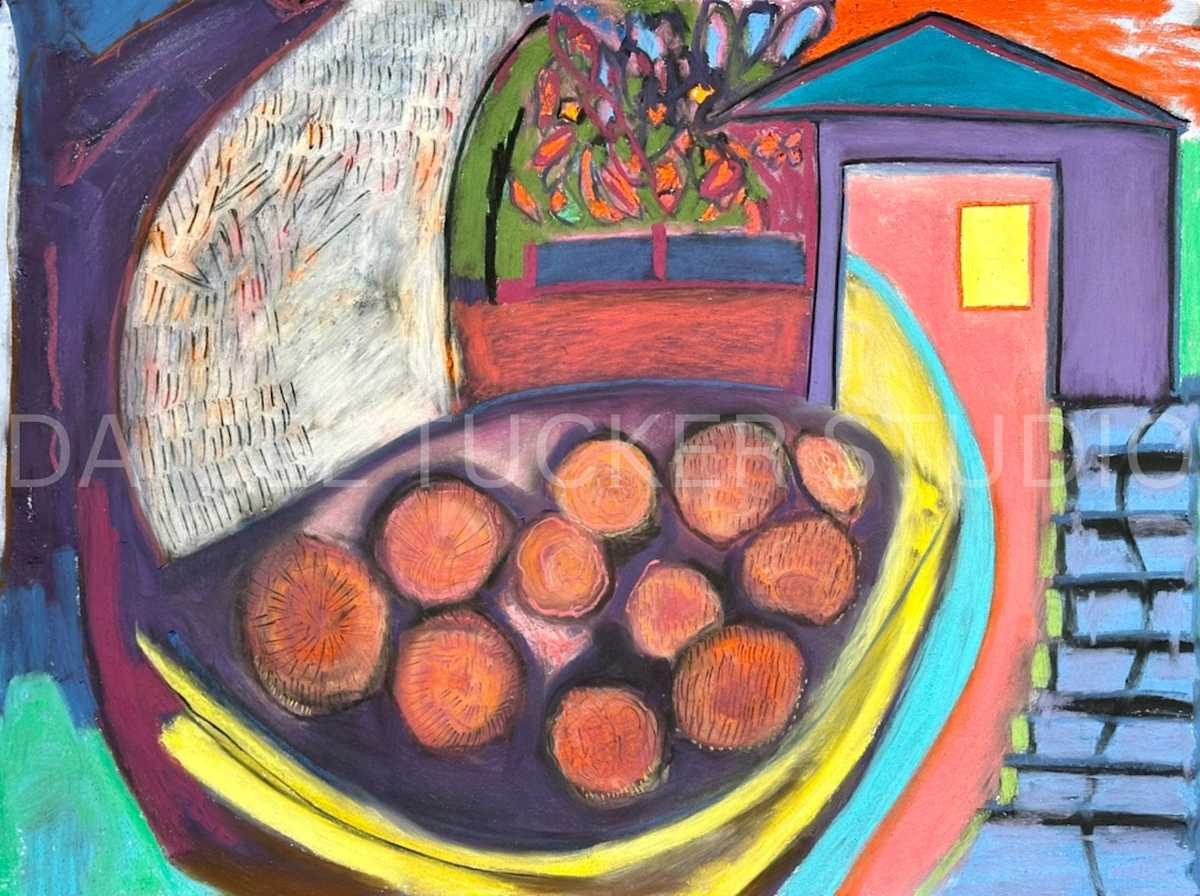Tasting Peaches by Daniel Tucker, Image 1.