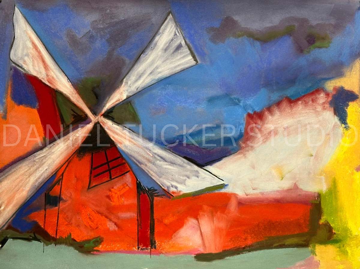 The Old Windmill by Daniel Tucker, Image 1.