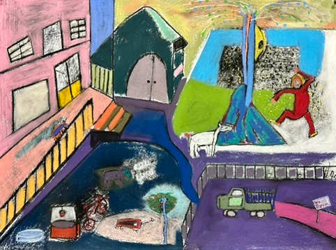 A Symbolic Pastorale: The Bee Dance by Daniel Tucker, Image 1.