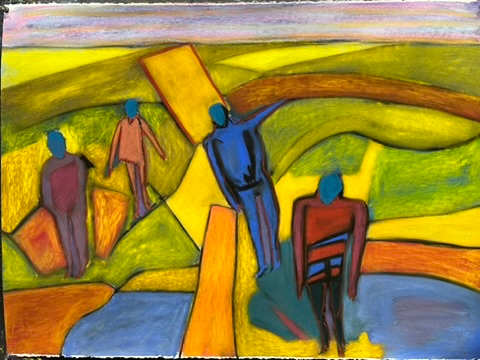 Four Play Until They Are Blue in the Face by Daniel Tucker, Image 11.